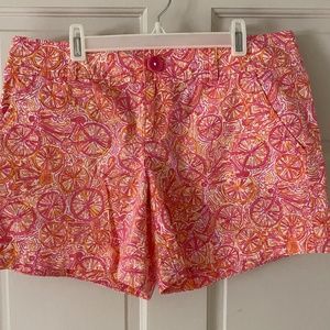Lilly Pulitzer Shorts- Callahan- Ten Speed Bicycle Print